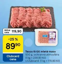 Tesco Tesco Krůtí mleté maso nabídka