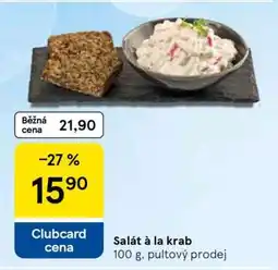 Tesco Salát à la krab nabídka