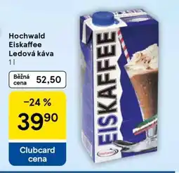 Tesco Hochwald Eiskaffee Ledová káva nabídka