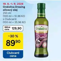 Tesco Ondoliva Dresing olivový olej nabídka