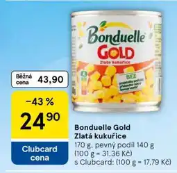 Tesco Bonduelle Gold Zlatá kukuřice nabídka
