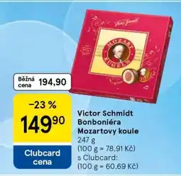 Tesco Victor Schmidt Bonboniéra Mozartovy koule nabídka