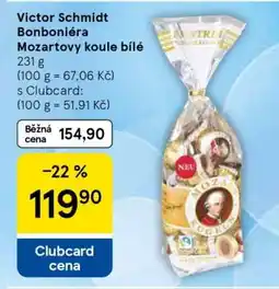Tesco Victor Schmidt Bonboniéra Mozartovy koule bílé nabídka