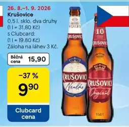 Tesco Krušovice nabídka