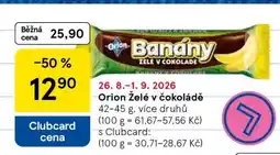 Tesco Orion Želé v čokoládě nabídka