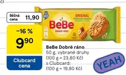 Tesco BeBe Dobré ráno nabídka