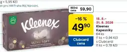 Tesco Kleenex Kapesníky nabídka