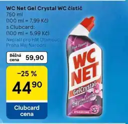 Tesco WC Net Gel Crystal WC čistič nabídka