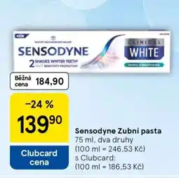Tesco Sensodyne zubní pasta nabídka