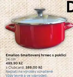 Tesco Emalion Smaltovaný hrnec s poklicí nabídka