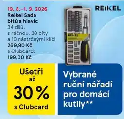 Tesco Reikel Sada bitů a hlavic nabídka