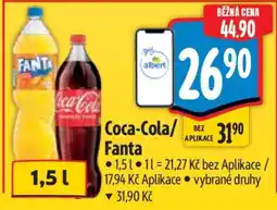 Albert Coca-Cola, Fanta nabídka