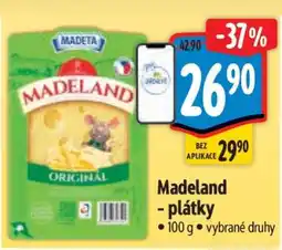 Albert Madeland plátky nabídka