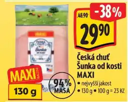 Albert Česká chuť Šunka od kosti MAXI nabídka