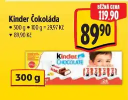 Albert Kinder čokoláda nabídka