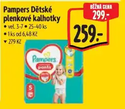 Albert Pampers Dětské plenkové kalhotky nabídka