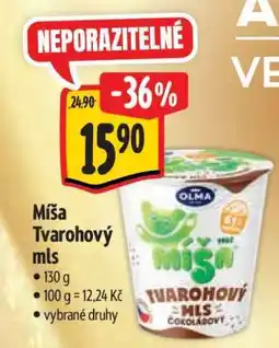 Albert Míša Tvarohový mls nabídka