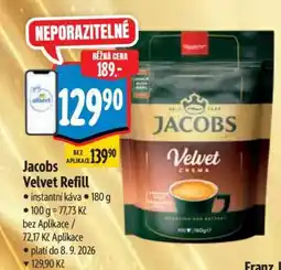Albert Jacobs Velvet refill nabídka