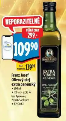 Albert Franz Josef Olivový olej extra panenský nabídka