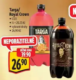 Albert Targa/Royal Crown nabídka