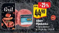 Albert Albert Pljeskavica nabídka