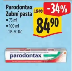 Albert Parodontax zubní pasta nabídka