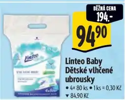 Albert Linteo Baby dětské vlhčené ubrousky nabídka