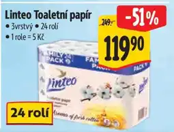 Albert Linteo toaletní papír nabídka