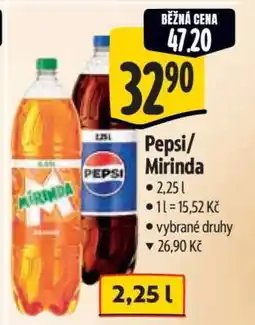 Albert Pepsi, Mirinda nabídka