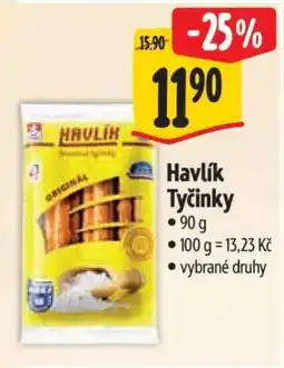 Albert Havlík Tyčinky nabídka