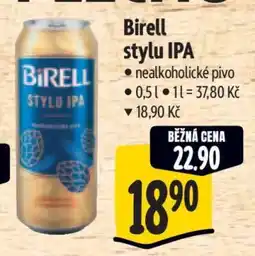 Albert Birell stylu IPA nabídka