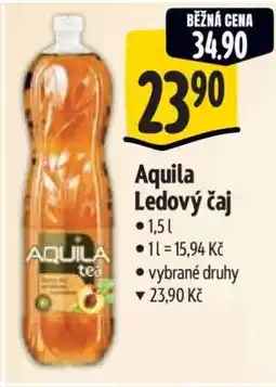 Albert Aquila ledový čaj nabídka
