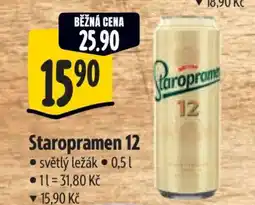 Albert Staropramen 12 nabídka