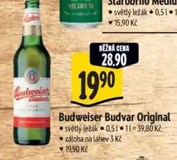 Albert Budweiser Budvar original nabídka