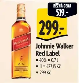 Albert Johnnie Walker Red Label nabídka