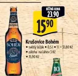 Albert Krušovice Bohém nabídka