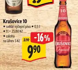 Albert Krušovice 10 nabídka