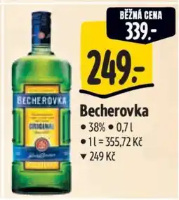 Albert Becherovka nabídka