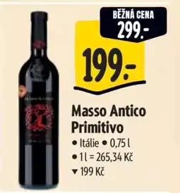 Albert Masso Antico Primitivo nabídka