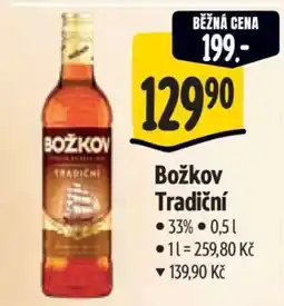 Albert Božkov Tradiční nabídka