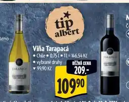 Albert Viña Tarapacá nabídka