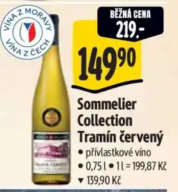 Albert Sommelier Collection Tramín červený nabídka