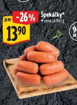 Albert ŠPEKÁČKY nabídka