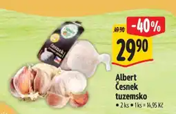 Albert Albert Česnek tuzemsko nabídka