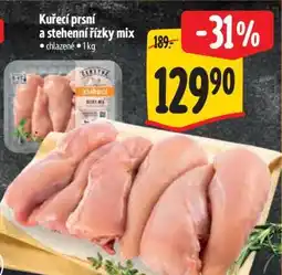 Albert Kuřecí prsí a stehenní řízky MIX nabídka
