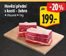 Albert Hovězí přední s kostí – žebro nabídka
