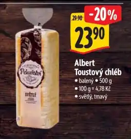 Albert Albert Toustový chléb nabídka