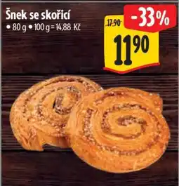 Albert Šnek se skořicí nabídka