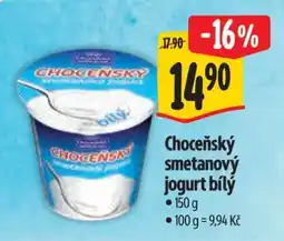 Albert Choceňský Smetanový jogurt bílý nabídka