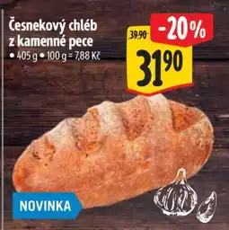 Albert Česnekový chléb z kamenné pece nabídka